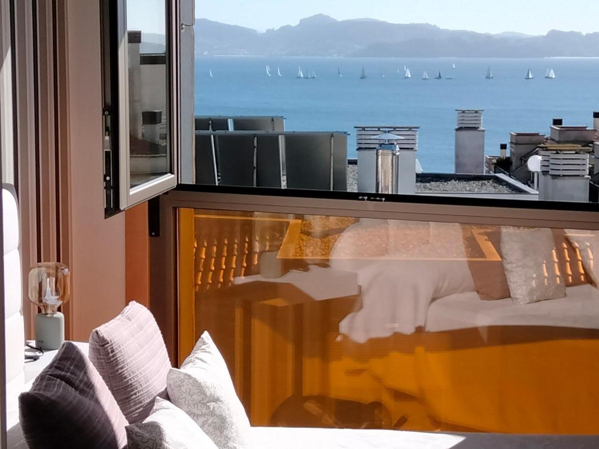 Apartamento Sanxenxo Carles Deluxe Ocean View Dış mekan fotoğraf